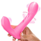 XR Brands Inmi Flickers G Flick Flicking G Spot Vibrator With Remote Pink G-Spot Vibrators